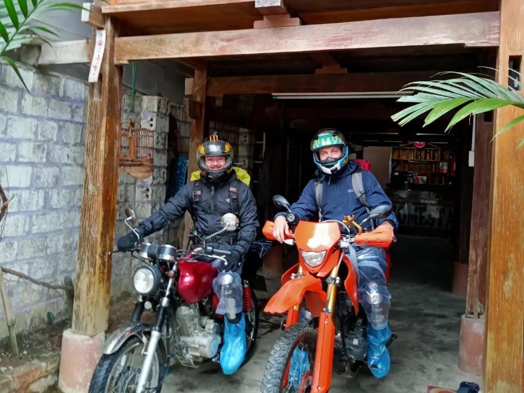 Linh Homestay And Motorbikes Rent Ha Giang Exteriör bild