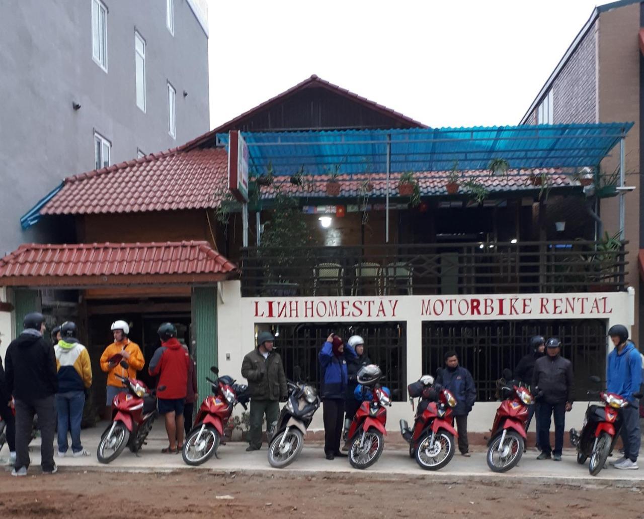 Linh Homestay And Motorbikes Rent Ha Giang Exteriör bild